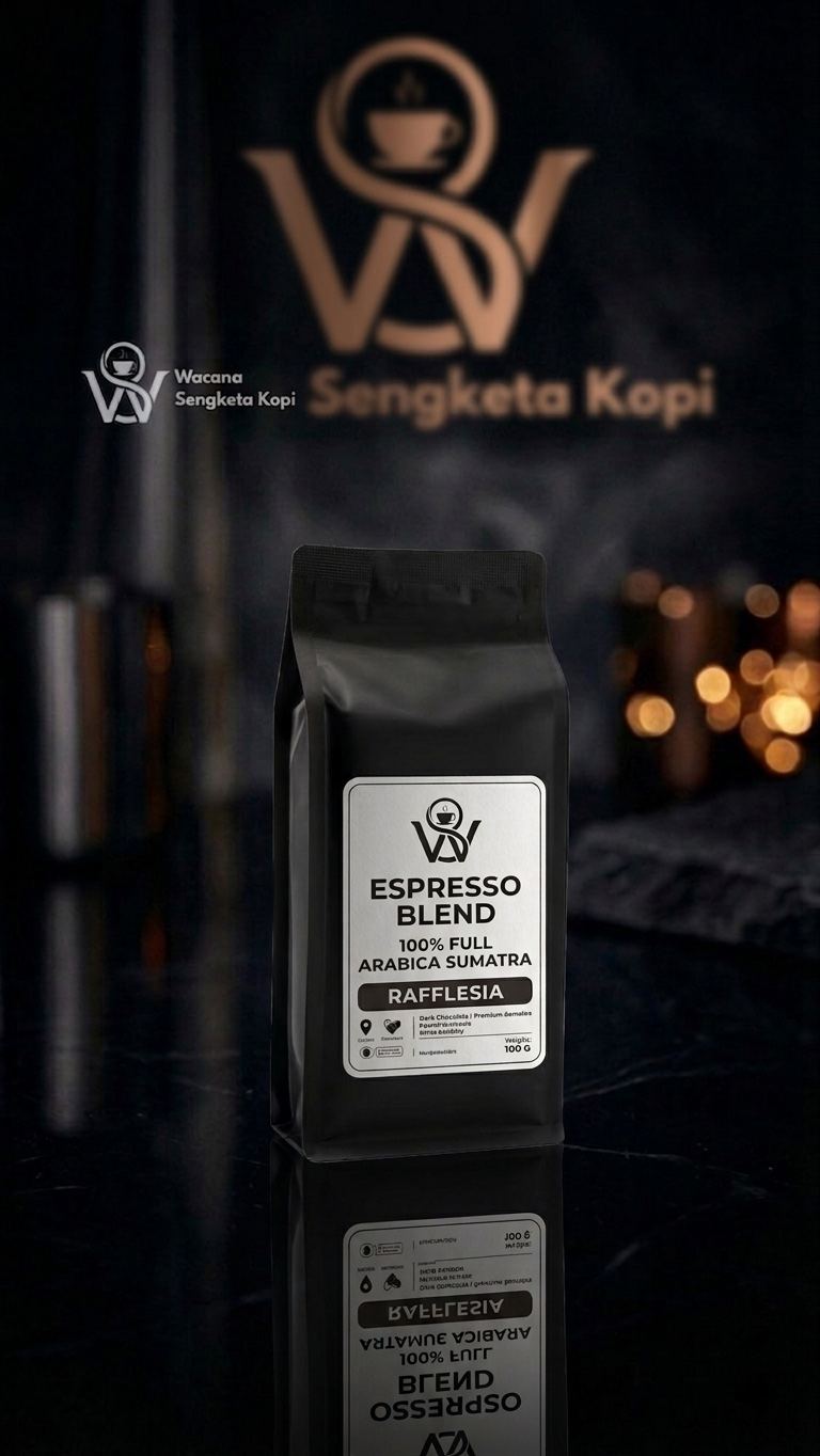 Kopi Blend Rafflesia Arabica Espresso Roasted Beans - Wacana Sengketa Kopi